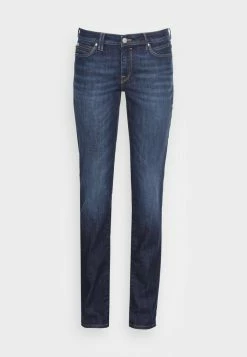 Edc By Esprit LR STRAIGHT - Straight Leg Jeans - Blue Dark Wash -edc by Esprit Shop 000e5e1b24c4419fa6448e99c4c06640
