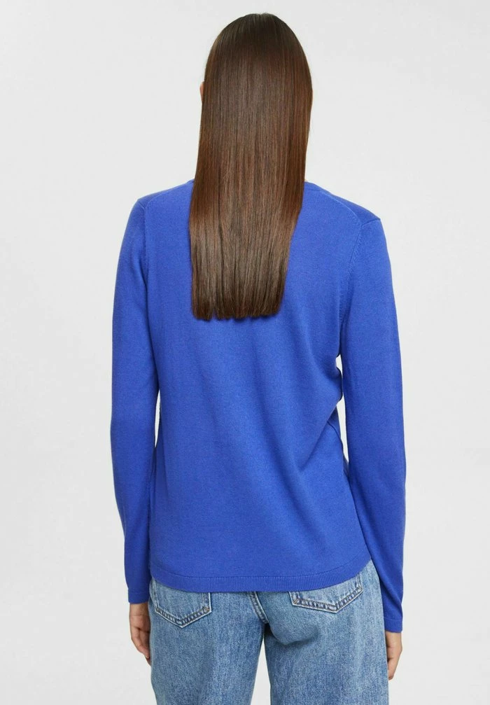 Edc By Esprit V-NECK - Jumper - Ink 3 Edc By Esprit V-NECK - Jumper - Ink - Image 3