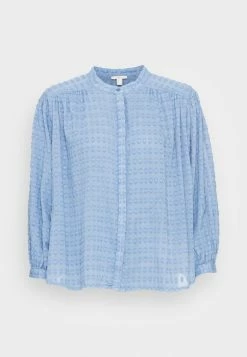 Edc By Esprit JAQU BLOUSE - Blouse - Grey Blue 8 Edc By Esprit JAQU BLOUSE - Blouse - Grey Blue -edc by Esprit Shop 0031323d72cb4120a00d1510c559bf00