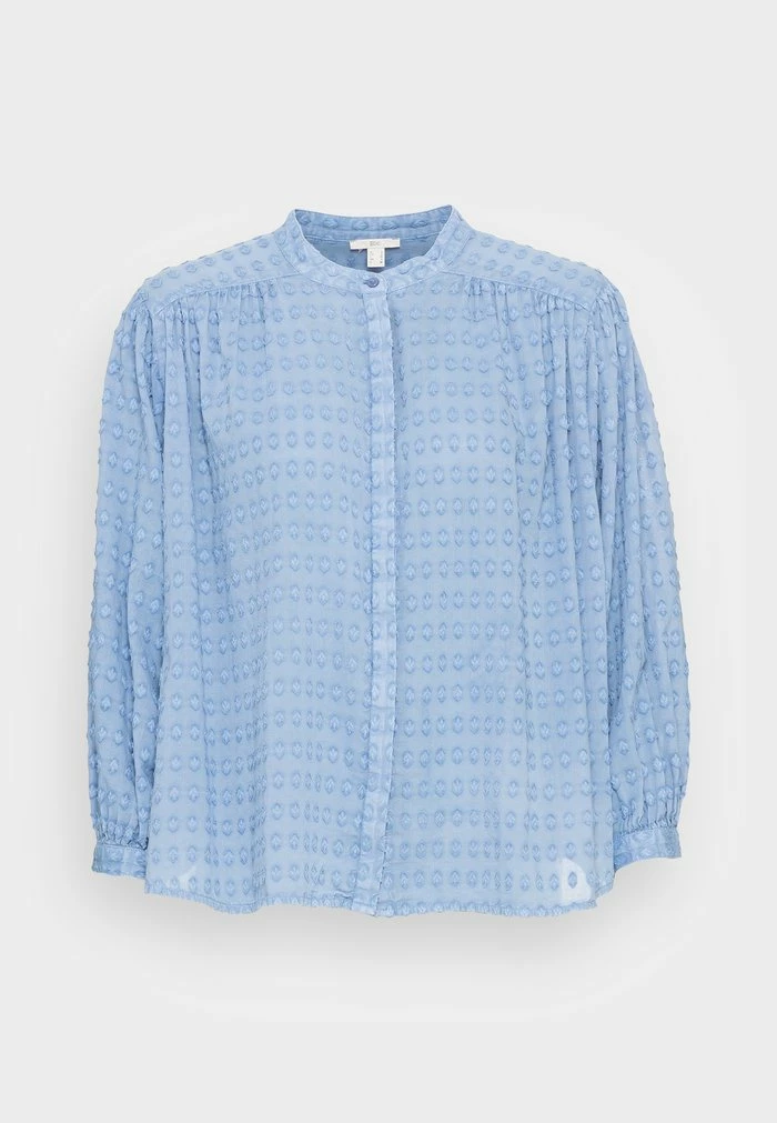 Edc By Esprit JAQU BLOUSE - Blouse - Grey Blue 4 Edc By Esprit JAQU BLOUSE - Blouse - Grey Blue - Image 4