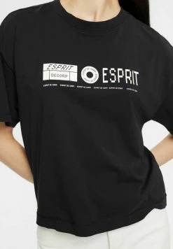 Edc By Esprit MIT PRINT AUF VORDER UND RÜCKENTEIL - Print T-shirt - Black 11 Edc By Esprit MIT PRINT AUF VORDER UND RÜCKENTEIL - Print T-shirt - Black -edc by Esprit Shop 0080765484574768971cac5b4c6d4d38