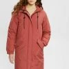 Edc By Esprit Winter Coat - Terracotta