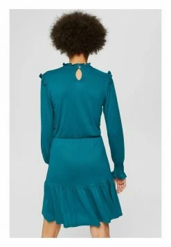 Edc By Esprit FRILL DRESS - Day Dress - Emerald Green 8 Edc By Esprit FRILL DRESS - Day Dress - Emerald Green -edc by Esprit Shop 01b68b0b42904567b7ea2ee68c3cd347