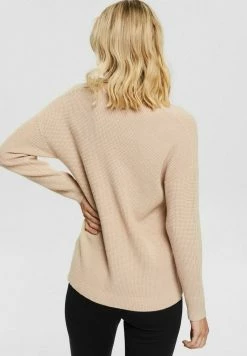 Edc By Esprit V-NECK STRUCTURE SWEATER - Jumper - Beige 11 Edc By Esprit V-NECK STRUCTURE SWEATER - Jumper - Beige -edc by Esprit Shop 01c01934016a41958e7fb03fa6a98f3c