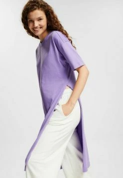Edc By Esprit Basic T-shirt - Lilac -edc by Esprit Shop 01f27dd04d154fc2b0b473c6a6d98041