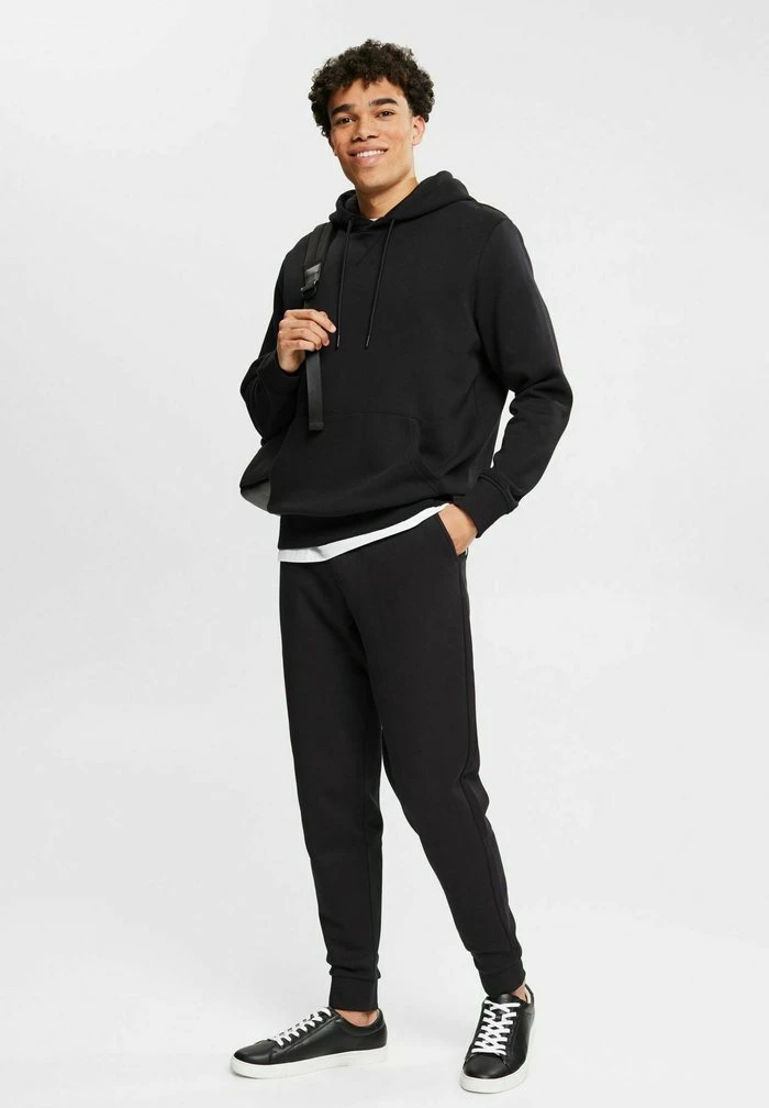 Edc By Esprit MIT KAPUZE - Hoodie - Black 2 Edc By Esprit MIT KAPUZE - Hoodie - Black - Image 2
