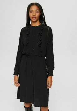 Edc By Esprit Day Dress - Black