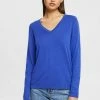 Edc By Esprit V-NECK - Jumper - Ink