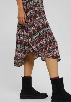 Edc By Esprit A-line Skirt - Garnet Red 14 Edc By Esprit A-line Skirt - Garnet Red -edc by Esprit Shop 02ba619ab24347b287ac846fbbd092a6