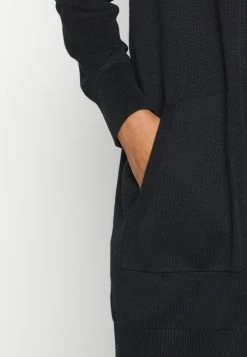 Edc By Esprit LONG HOODED OPEN CARDIGAN - Cardigan - Black 9 Edc By Esprit LONG HOODED OPEN CARDIGAN - Cardigan - Black -edc by Esprit Shop 02ed27d4a717401cb0a759509be005e7