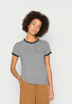 Edc By Esprit Print T-shirt - Navy