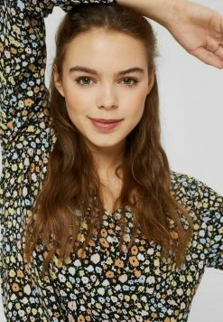 Edc By Esprit Blouse - Black Colorway -edc by Esprit Shop 0434710d9d1f4688a20ef725fe59959c