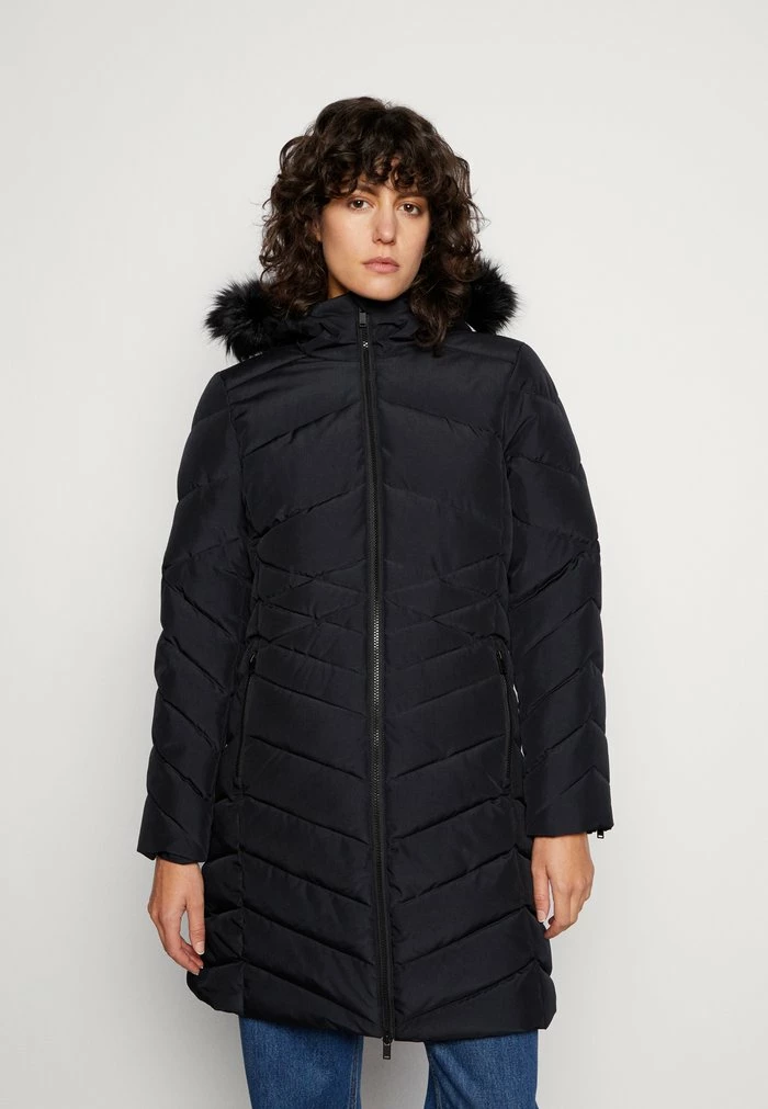Edc By Esprit Winter Coat - Black 1 Edc By Esprit Winter Coat - Black