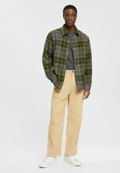 Edc By Esprit Trousers - Cream Beige -edc by Esprit Shop 05daf9ce16aa4212aa9b379377d4bd73