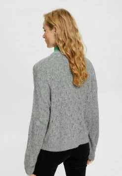 Edc By Esprit Cardigan - Medium Grey -edc by Esprit Shop 0681ae0d753042b7870c7e5681732f58