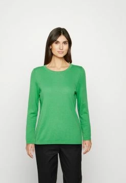 Edc By Esprit BASIC CREWNECK - Jumper - Green