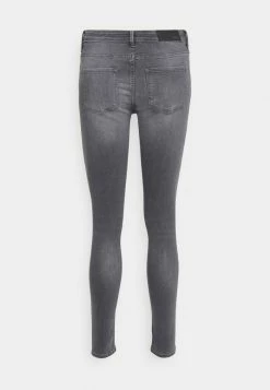 Edc By Esprit MEDIUM RISE - Jeans Skinny Fit - Grey Medium Wash -edc by Esprit Shop 072731059b92467a8e01615ade2268b5