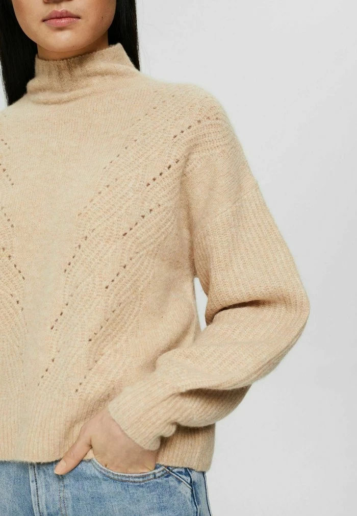 Edc By Esprit Jumper - Sand 3 Edc By Esprit Jumper - Sand - Image 3