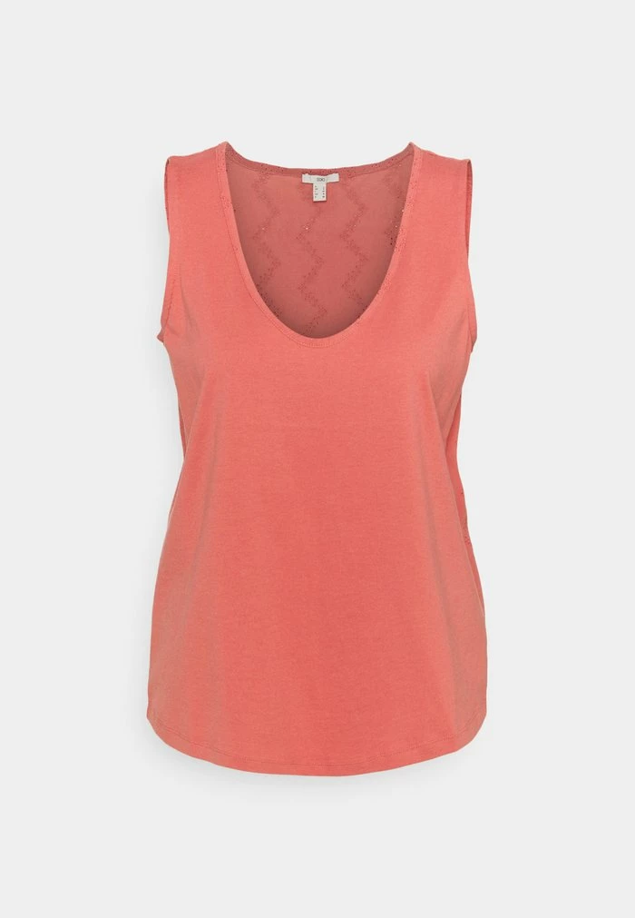 Edc By Esprit SWIS EMBRO - Top - Coral 1 Edc By Esprit SWIS EMBRO - Top - Coral