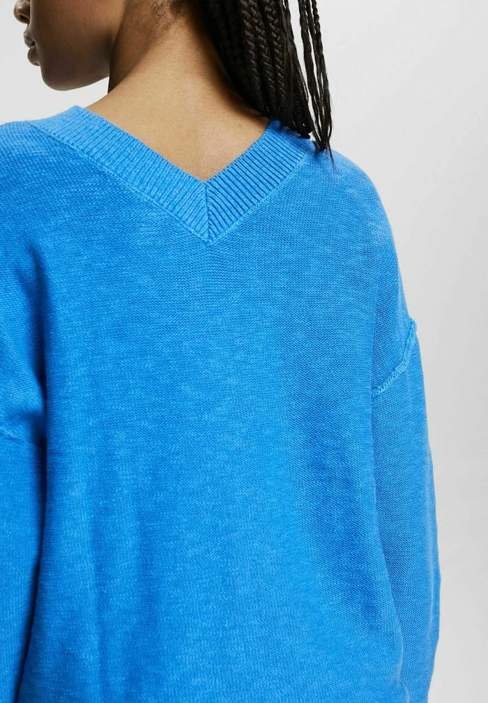 Edc By Esprit MIT V-AUSSCHNITT - Jumper - Ink 6 Edc By Esprit MIT V-AUSSCHNITT - Jumper - Ink - Image 6