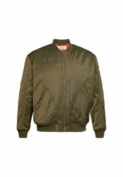 Edc By Esprit RECYCELT: MIT GROSSEN TASCHEN - Bomber Jacket - Dark Khaki -edc by Esprit Shop 08bf673ba4d44ea993a6b3cd6d86a2f7