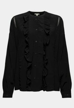 Edc By Esprit Blouse - Black -edc by Esprit Shop 09667e4d4c944b06929142e8ddf63b78