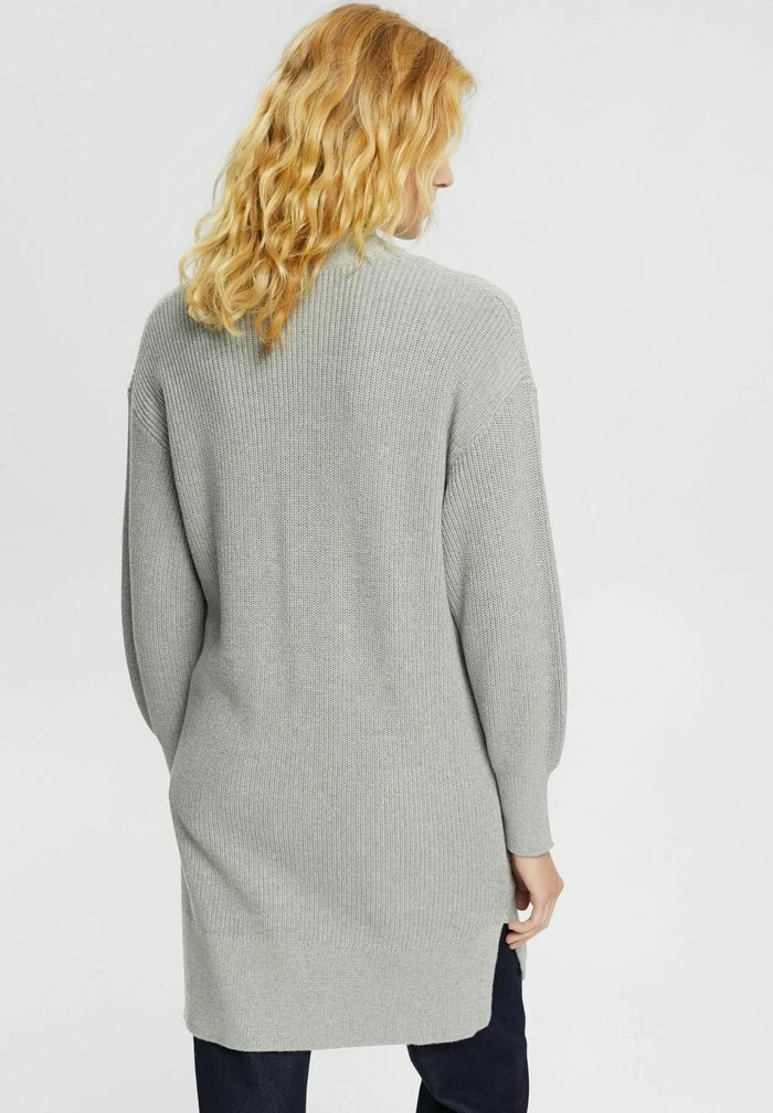 Edc By Esprit LANGER - Cardigan - Medium Grey 3 Edc By Esprit LANGER - Cardigan - Medium Grey - Image 3