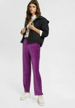 Edc By Esprit Trousers - Violet -edc by Esprit Shop 0c7603032bd246259a2ed56b072f3ca3