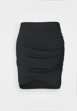 Edc By Esprit SKIRT - Mini Skirt - Black