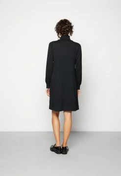 Edc By Esprit ALINE DRESS - Jumper Dress - Black -edc by Esprit Shop 0d36310c14864af09555803d09cf31fb