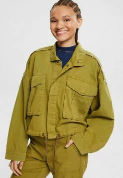 Edc By Esprit MIT KORDELZUG - Summer Jacket - Olive