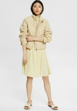 Edc By Esprit Day Dress - Pastel Yellow