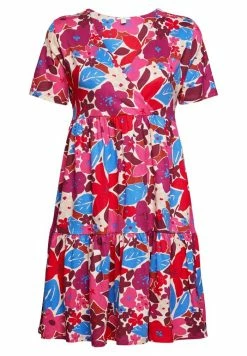 Edc By Esprit Jersey Dress - Red Colorway -edc by Esprit Shop 10120fc58d204df2a814faacc254bd0d