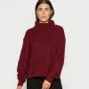 Edc By Esprit TONE - Jumper - Dark Red