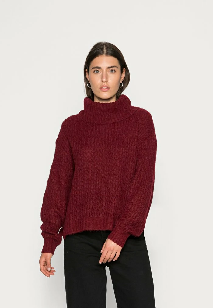 Edc By Esprit TONE - Jumper - Dark Red 1 Edc By Esprit TONE - Jumper - Dark Red