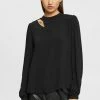 Edc By Esprit Blouse - Black