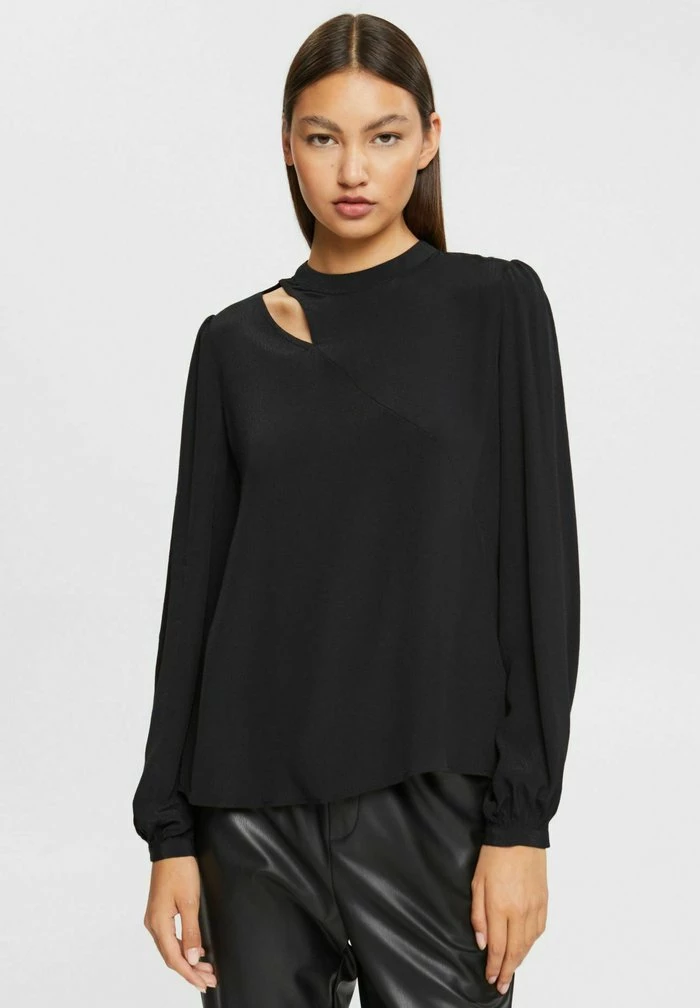 Edc By Esprit Blouse - Black 1 Edc By Esprit Blouse - Black