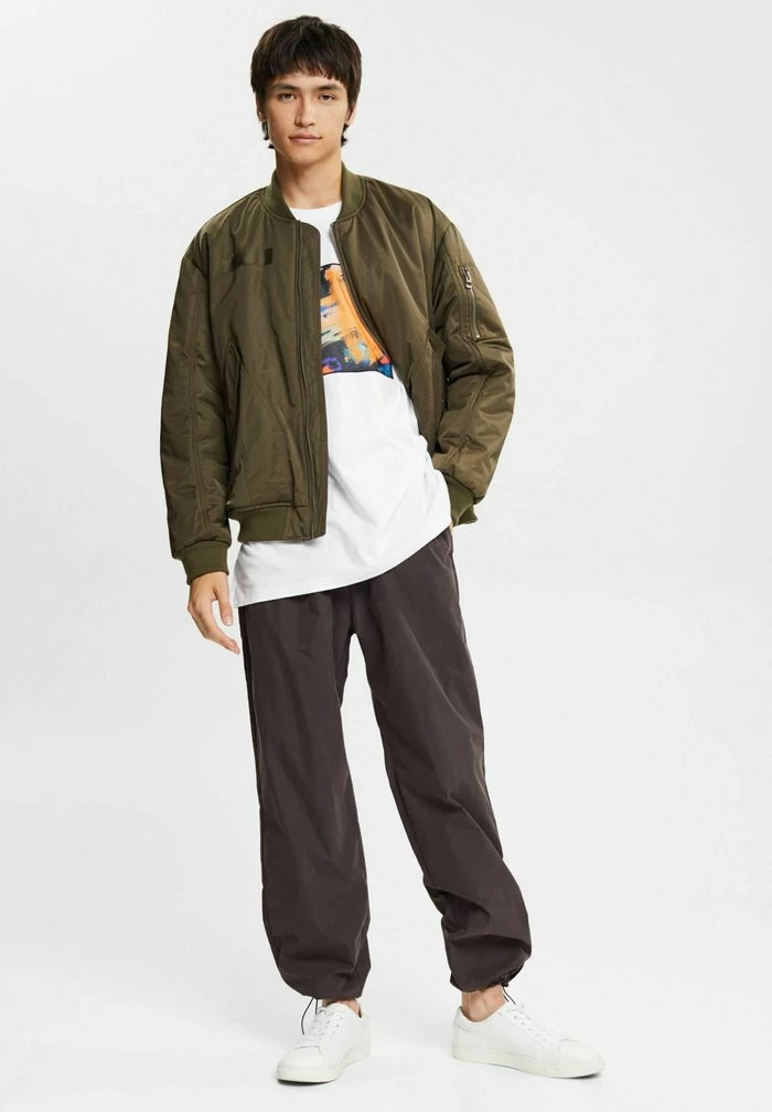 Edc By Esprit MIT ELASTISCHEM BUND - Trousers - Black 2 Edc By Esprit MIT ELASTISCHEM BUND - Trousers - Black - Image 2