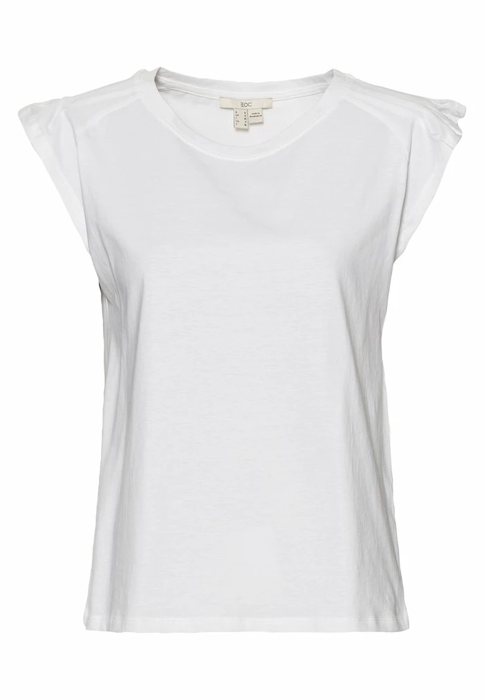 Edc By Esprit Basic T-shirt - White 5 Edc By Esprit Basic T-shirt - White - Image 5