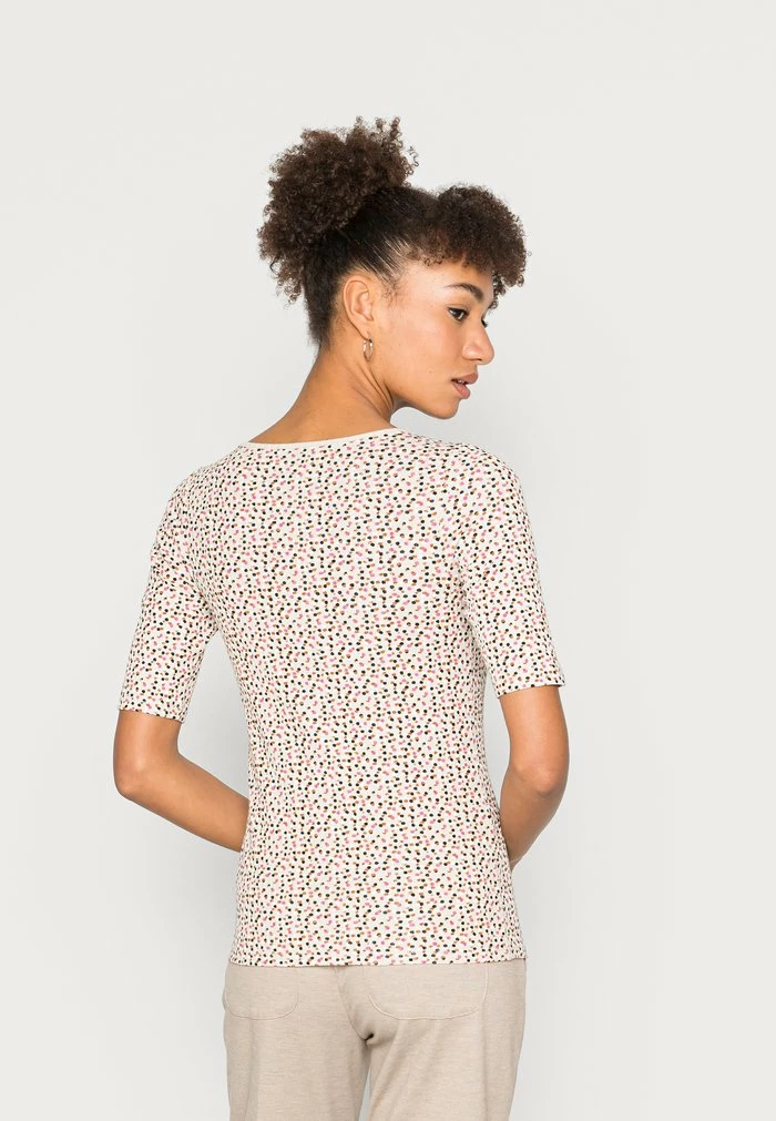 Edc By Esprit HENLEY - Basic T-shirt - Sand 3 Edc By Esprit HENLEY - Basic T-shirt - Sand - Image 3