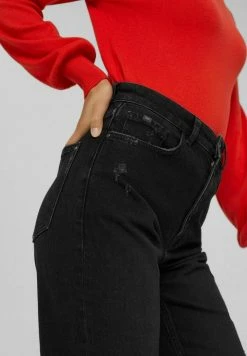 Edc By Esprit Straight Leg Jeans - Black Dark Wash -edc by Esprit Shop 141f22517e0a4675946a6f3d95a5d345