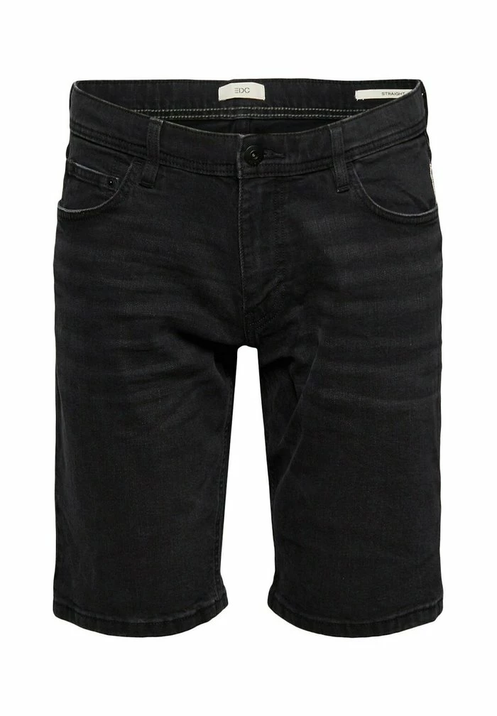 Edc By Esprit Denim Shorts - Black Dark Washed 7 Edc By Esprit Denim Shorts - Black Dark Washed - Image 7