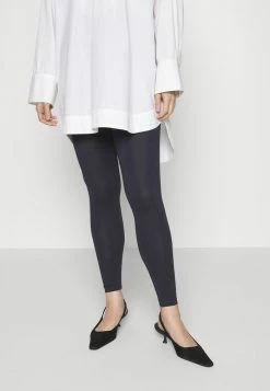 Edc By Esprit HIGH RISE - Leggings - Trousers - Navy