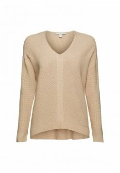 Edc By Esprit V-NECK STRUCTURE SWEATER - Jumper - Beige 15 Edc By Esprit V-NECK STRUCTURE SWEATER - Jumper - Beige -edc by Esprit Shop 167aedb293154bb5951a0ec547edede4