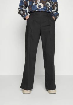 Edc By Esprit MARLENE SOL - Trousers - Black