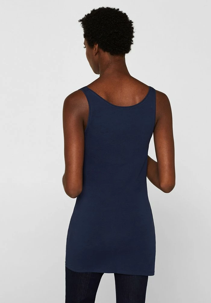 EDC BY ESPRIT HAST DU AM BESTEN GLEICH IN MEHREREN FARBEN: TANK- - Top - Navy 3 EDC BY ESPRIT HAST DU AM BESTEN GLEICH IN MEHREREN FARBEN: TANK- - Top - Navy - Image 3