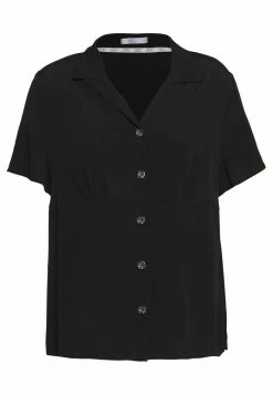 Edc By Esprit Button-down Blouse - Black