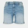 Edc By Esprit Denim Shorts - Blue Light Wash