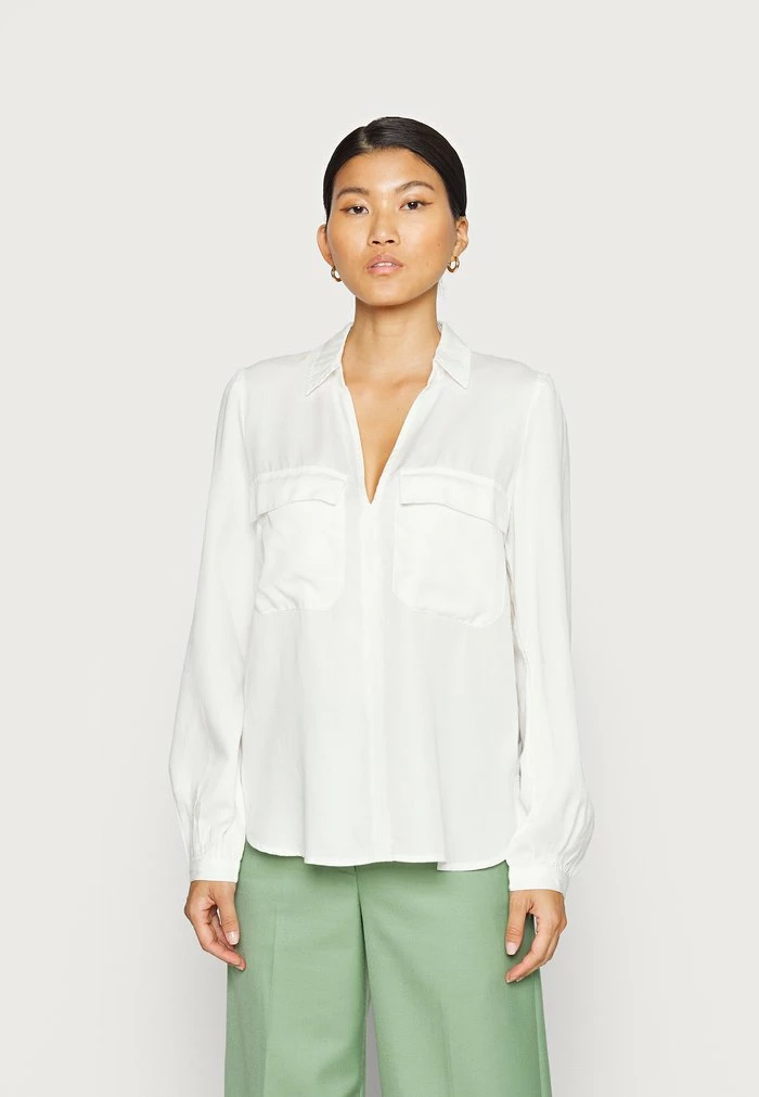 Edc By Esprit Blouse - Off White 1 Edc By Esprit Blouse - Off White