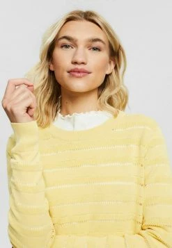 Edc By Esprit Jumper - Pastel Yellow 5 -edc by Esprit Shop 183bceecbcaf48b384b8fc5cde595176